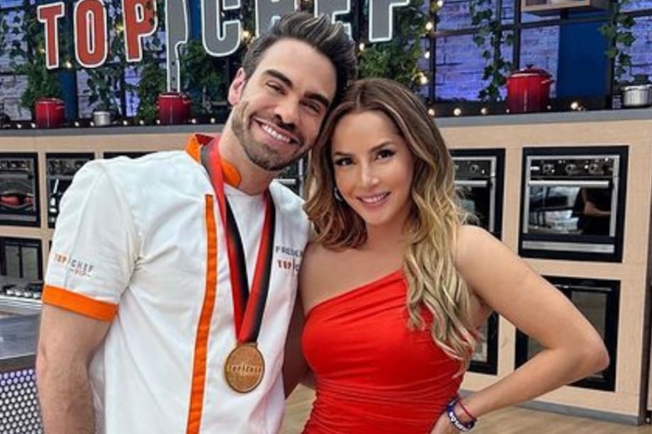 Carmen Villalobos y Frederik Oldenburg.