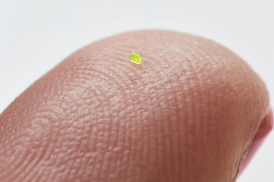 La firma MSCHF creó el bolso más pequeño del mundo inspirado en un modelo de Louis Vuitton y que solo puede ser apreciado en microscopio.