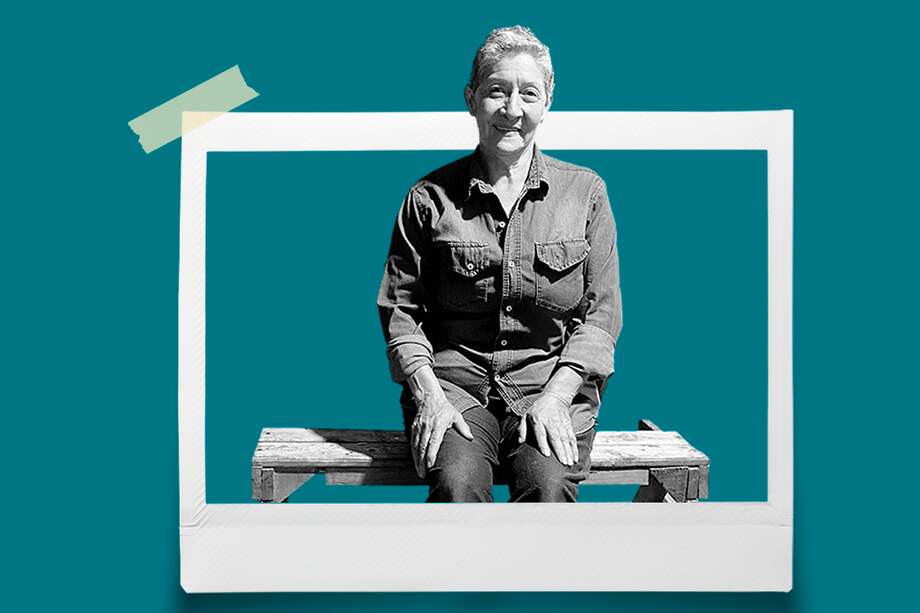 Hilda Mora trabaja desde hace 33 años en la jardinería y lleva dos como independiente.