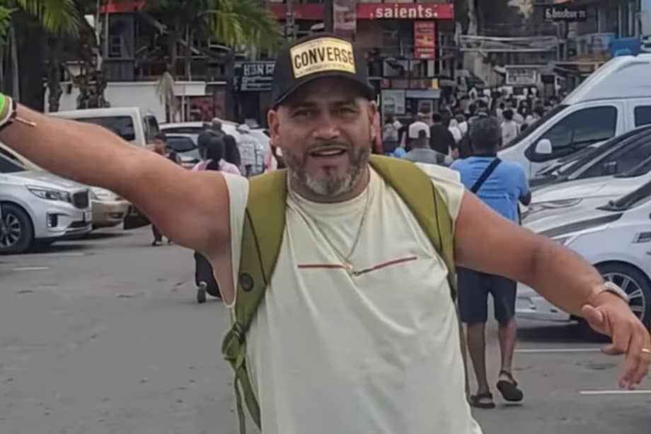 Alejandro Calderón Hernández, comerciante costarricense de 42 años desaparecido en Bogotá.