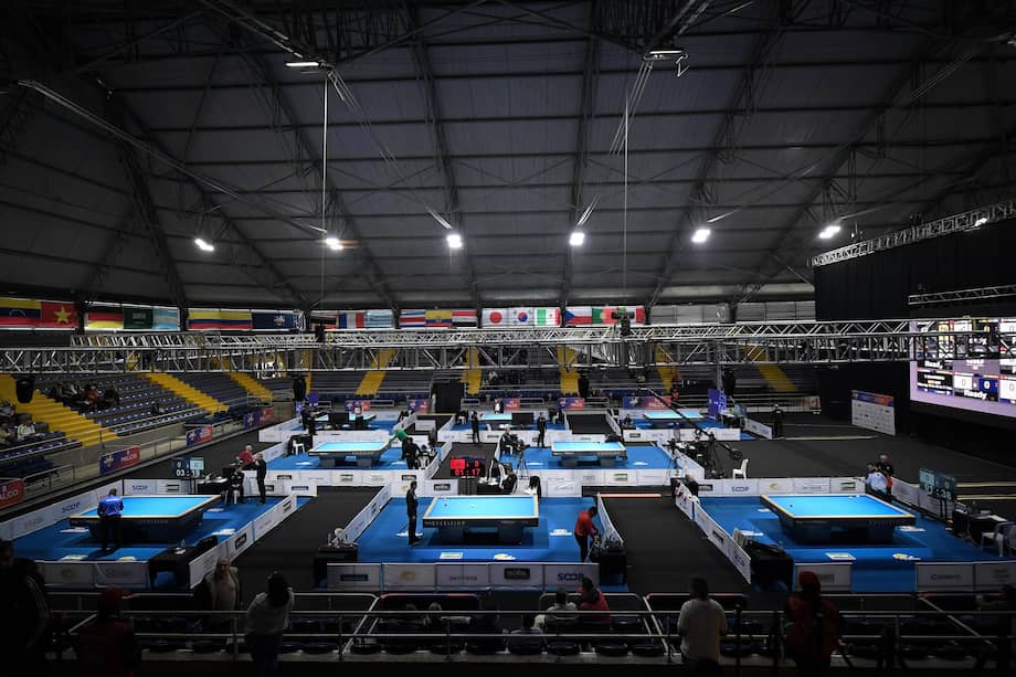 Imágenes del Campeonato Mundial de Billar que se celebró el año pasado en Bogotá.