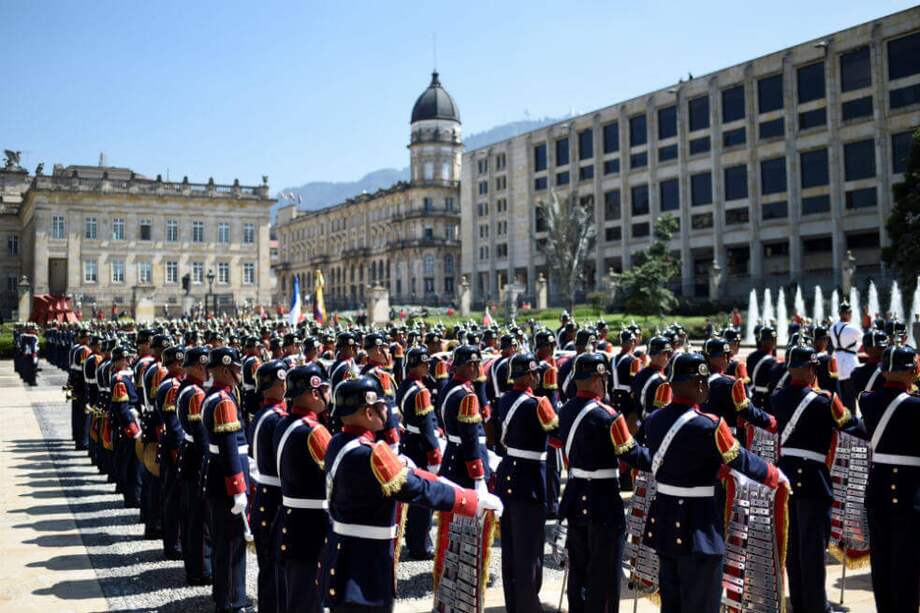 Cerca de 13 miembros del Batallón Guardia Presidencial salieron positivo por Coronavirus. / Archivo El Espectador