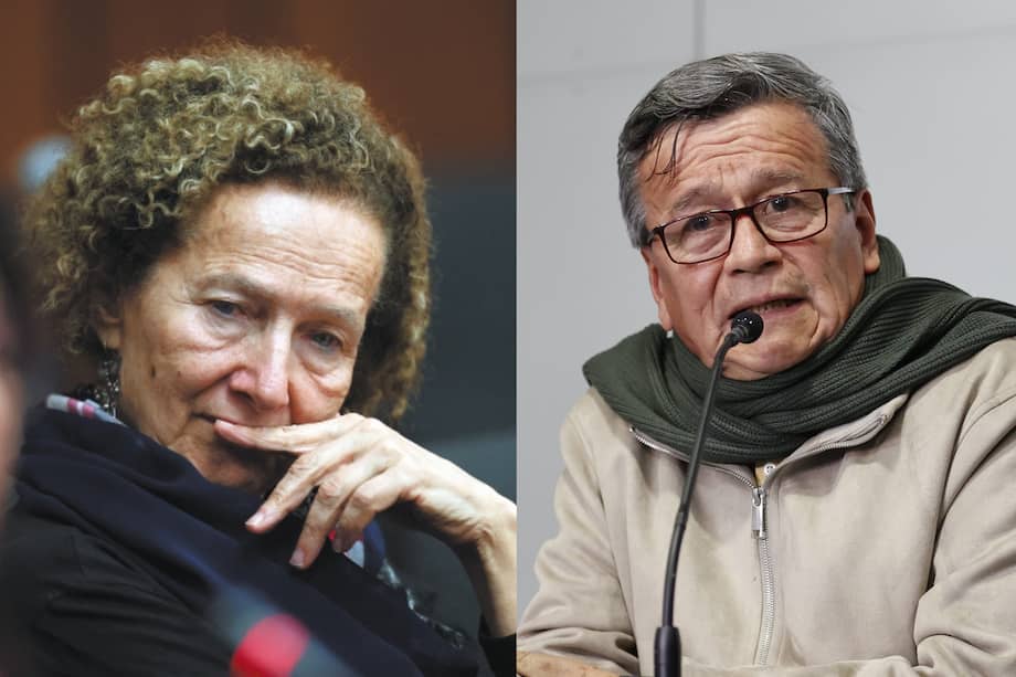 La delegación del Gobierno está en cabeza de Vera Grabe, y la delegación del ELN, de Pablo Beltrán.
