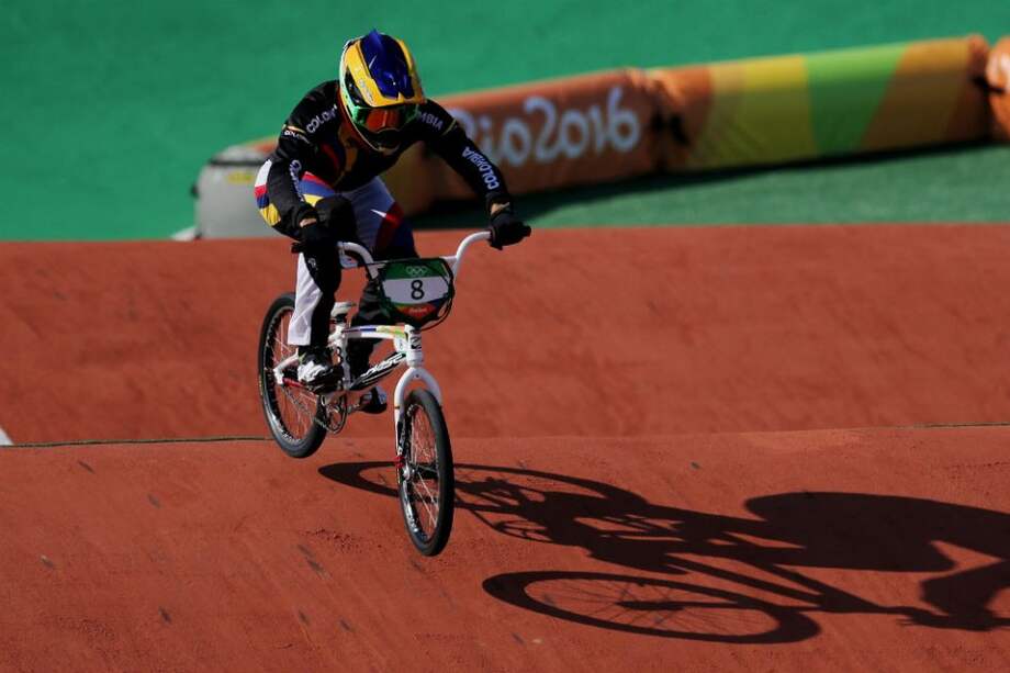 Carlos Ramírez, bronce en el BMX olímpico