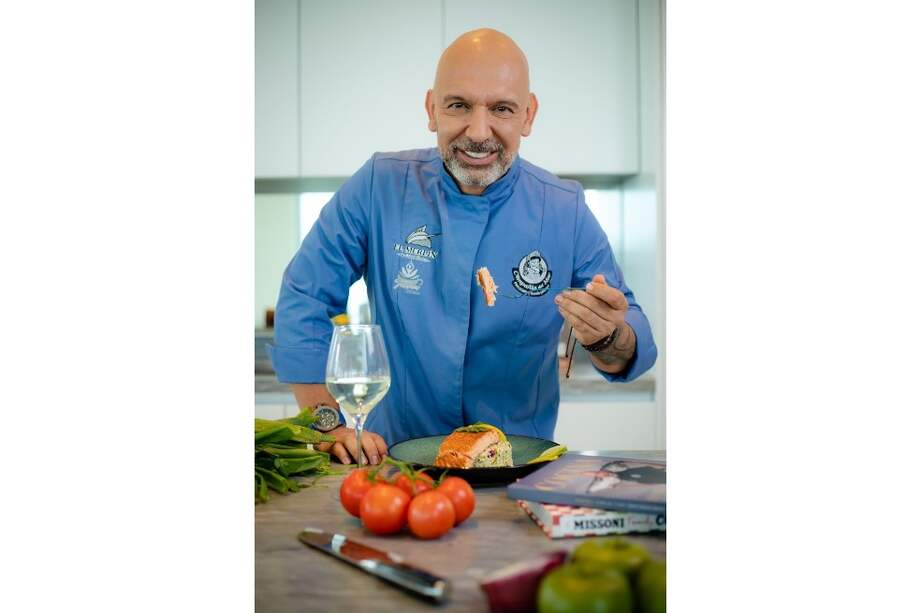 Juan Carlos Amaya Guevara, "El Capi", dice que desde 2002, cuando obtuvo la baja del Ejército, está dedicado a la gastronomía. / Archivo particular
