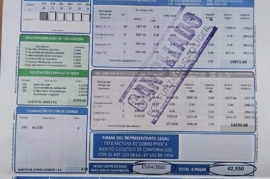 En marzo, también fueron 100.000 los beneficiados mediante un esfuerzo económico de $1.463 millones. / Cortesía