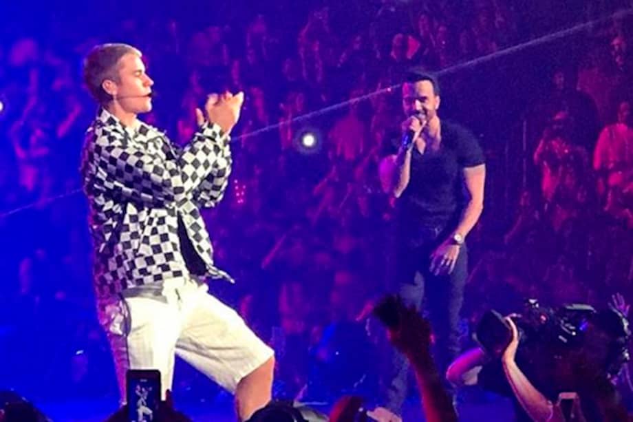 Justin Bieber y Luis Fonsi.