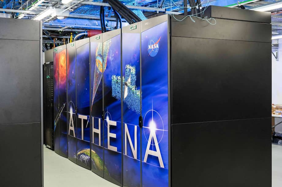 Athena, el superordenador más nuevo de la NASA. / Brandon Torres-Navarrete
