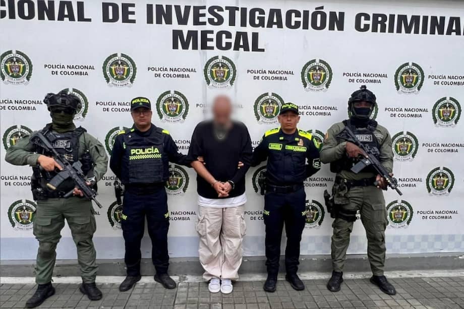 Emilio Jiménez Galves, alias “El Español”, fue capturado tras una diligencia de registro y allanamiento en zona urbana de Cali (Valle del Cauca).