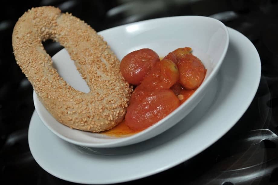 Tomatitos uvalina confitados