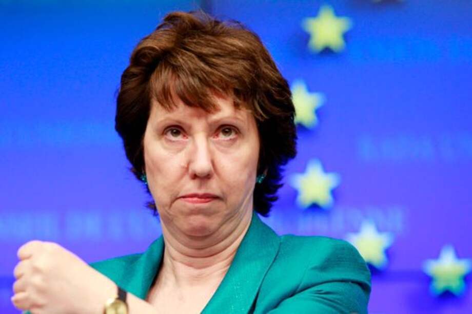La jefa de la diplomacia europea, Catherine Ashton./ AFP