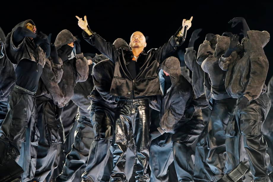 El cantante colombiano J Balvin durante su presentación en el concierto ‘Hecho en Medellín, Ciudad primavera’ en Medellín (Colombia). EFE/ STR