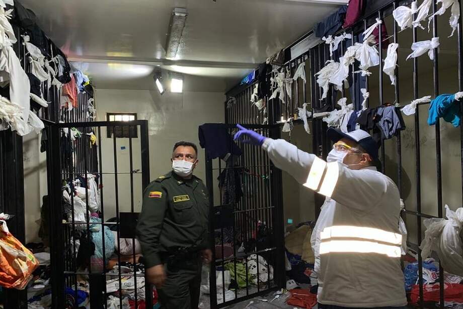 El hacinamiento es uno de los principales problemas de estos lugares. / Cortesía: Personería de Bogotá