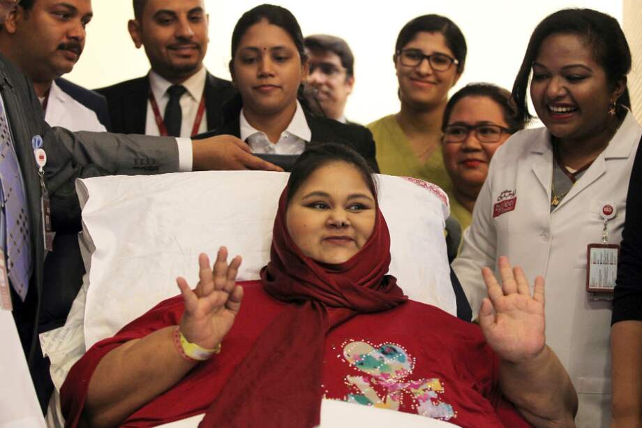 Eman Ahmed Abd El Aty. / AFP