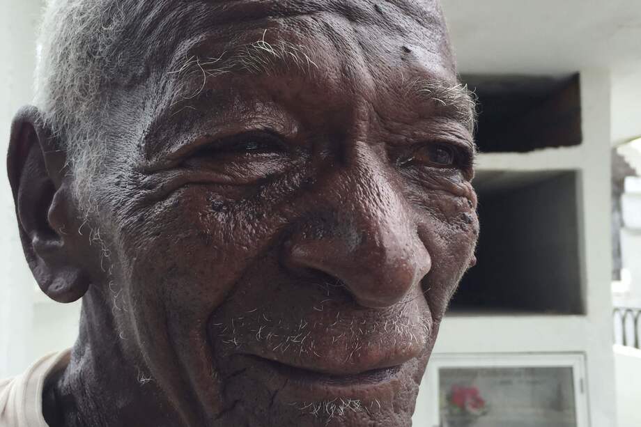 José Quendambú, una leyenda viva de Tumaco, Nariño, acaba de cumplir 90 años de edad. / Foto: Joseph Casañas