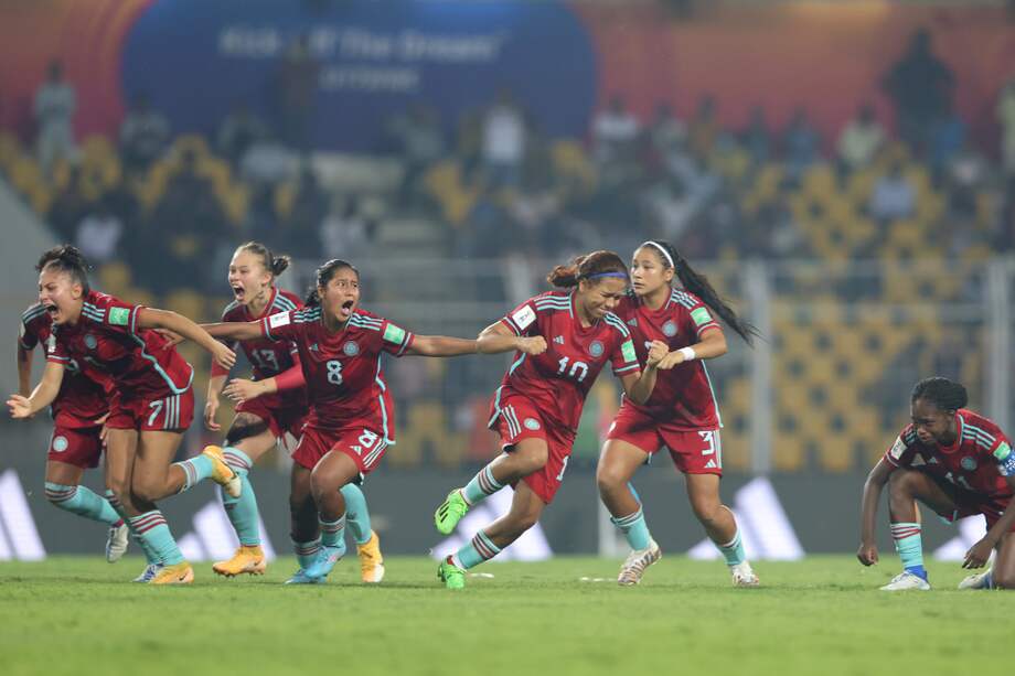 Desde el punto penal la Selección Colombia aseguró su paso la final del Mundial Sub-17.