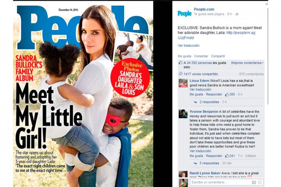 Portada de la revista People. / Tomada de Facebook.com/peoplemag