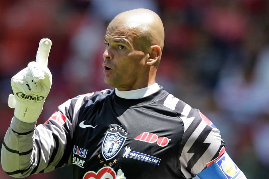 Miguel 'El Show' Calero, uno de los mejores arqueros en la historia del fútbol colombiano.