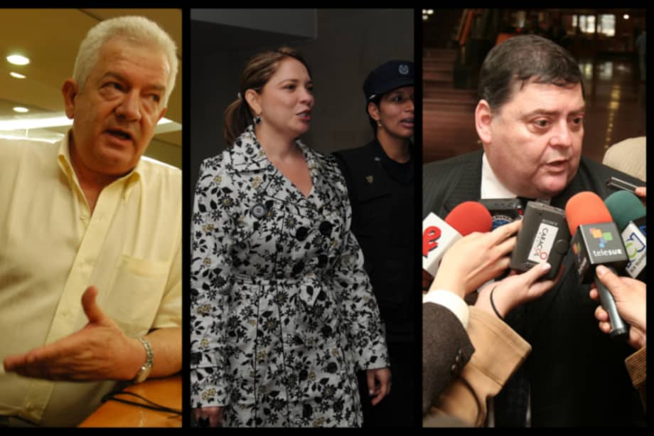 Mario Uribe, Eleonora Pineda y Álvaro García, condenados por parapolítica.