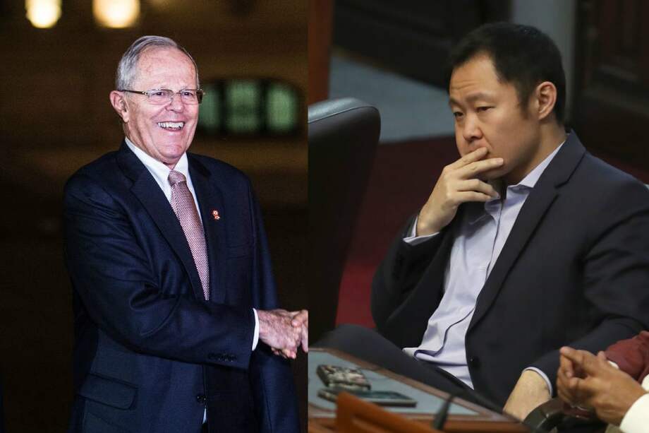 El presidente de Perú, Pedro Pablo Kuczynski/AFP. Kenji Fujimori, el congresista más votado del Perú/EFE.