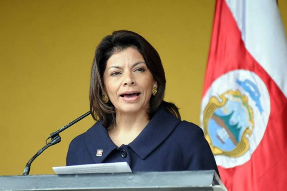 La presidenta de Costa Rica, Laura Chinchilla./ AFP