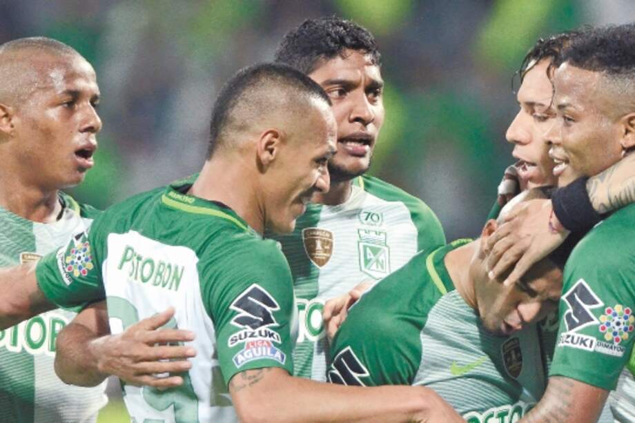 Nacional le ganó al Huila y asumió el liderato de la Liga Águila, aunque tiene un partido de más. / Luis Benavides