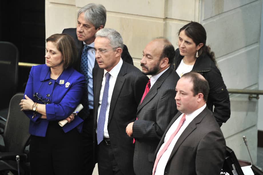 Bancada del Centro Democrático en el Congreso. / Archivo