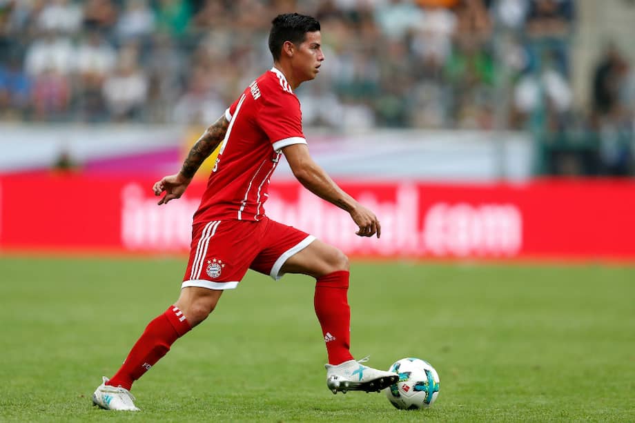 James Rodríguez está en el Bayern Múnich en condición de préstamo, su pase pertenece a Real Madrid. / Archivo