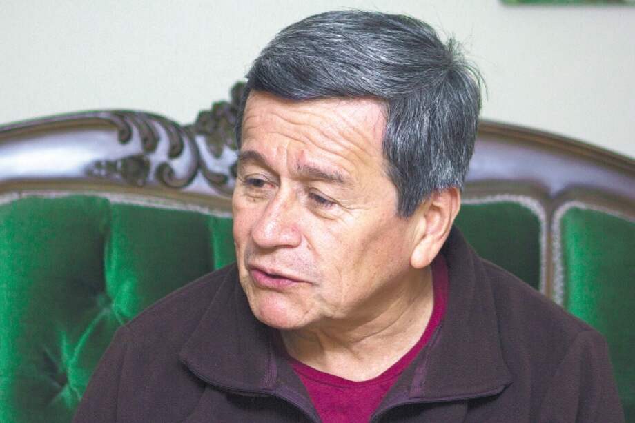 “Pablo Beltrán” es el jefe negociador del Eln en los diálogos de paz que se realizan en Ecuador. / Gustavo Montoya (Prensa FIPU)