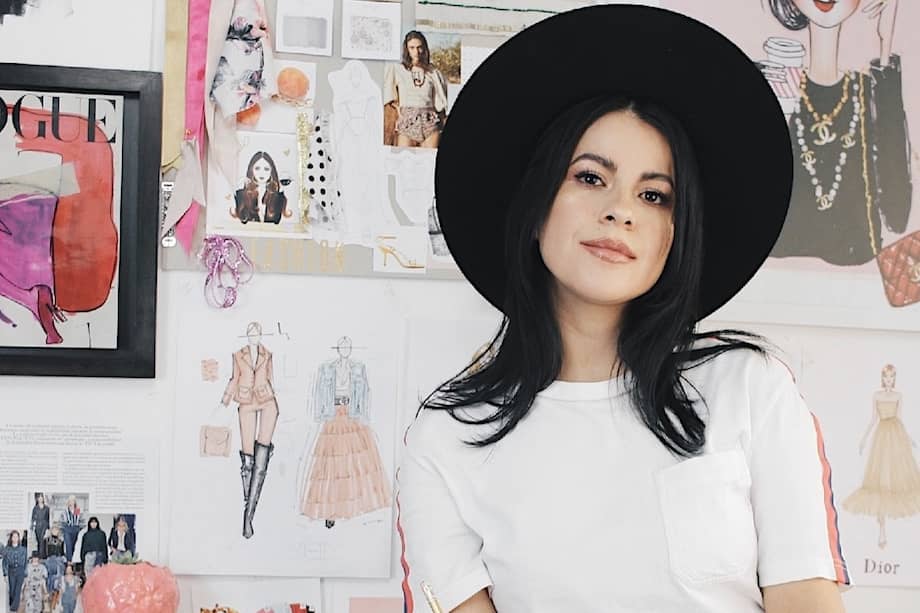 Juliana Hernández nació en Bogotá y sueña con tener una academia de fashion art. / Cortesía Juliana Hernández
