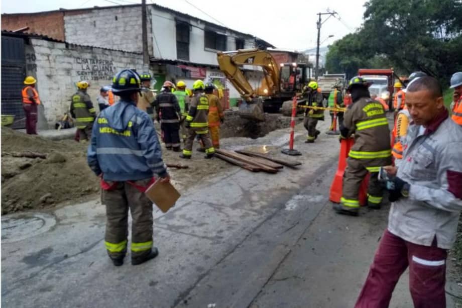 En el sector de San Germán ocurrieron los hechos. / Foto Secretaría de Movilidad de Medellín