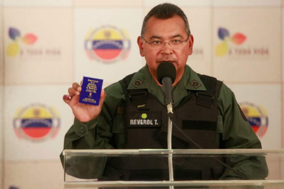 Néstor Reverol, ministro de Interior y Justicia de Venezuela. / AFP
