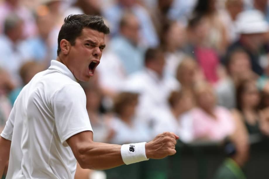 Milos Raonic no asistirá a los Olímpicos. Foto: AFP