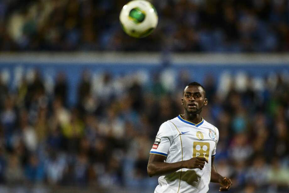 Jackson Martínez, delantero estrella del Porto. / AFP
