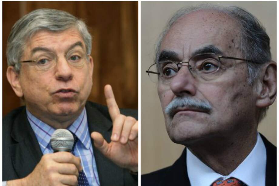 Cesar Gaviria y Horacio Serpa. / Archivo.