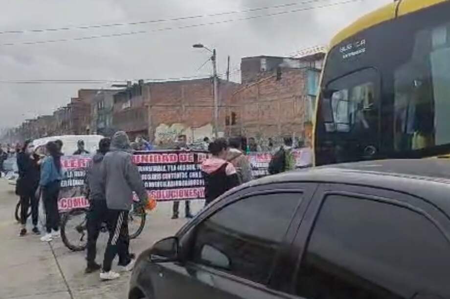 Algunas rutas del SITP también están fuera de servicio