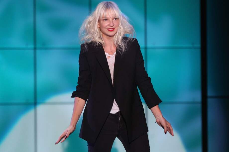 La cantante Sia.