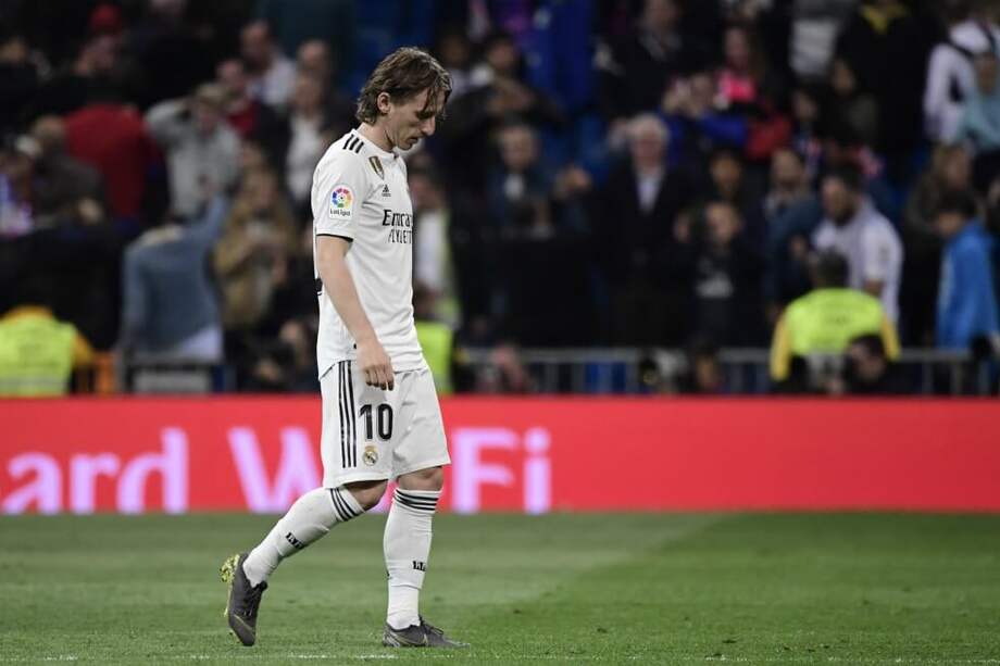 El volante croata Luka Modric. / AFP