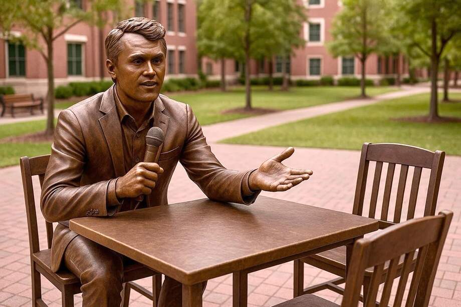 Una universidad en Florida erigirá una estatua en memoria de Charlie Kirk en su campus.