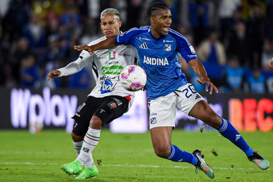 Millonarios y Once Caldas, en El Campín.