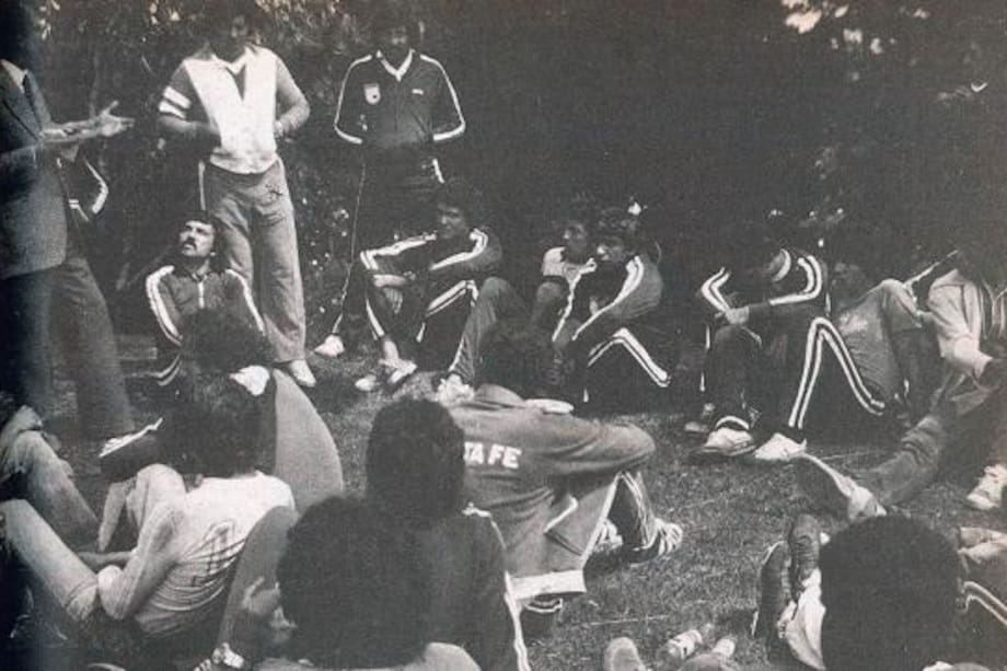 En 1979 CROMOS almorzó con uno de los finalistas del fútbol colombiano: Santa Fe