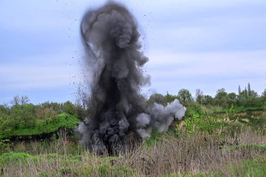 Incluso en el mar, las minas son empleadas extensamente en la guerra entre Ucrania y Rusia.