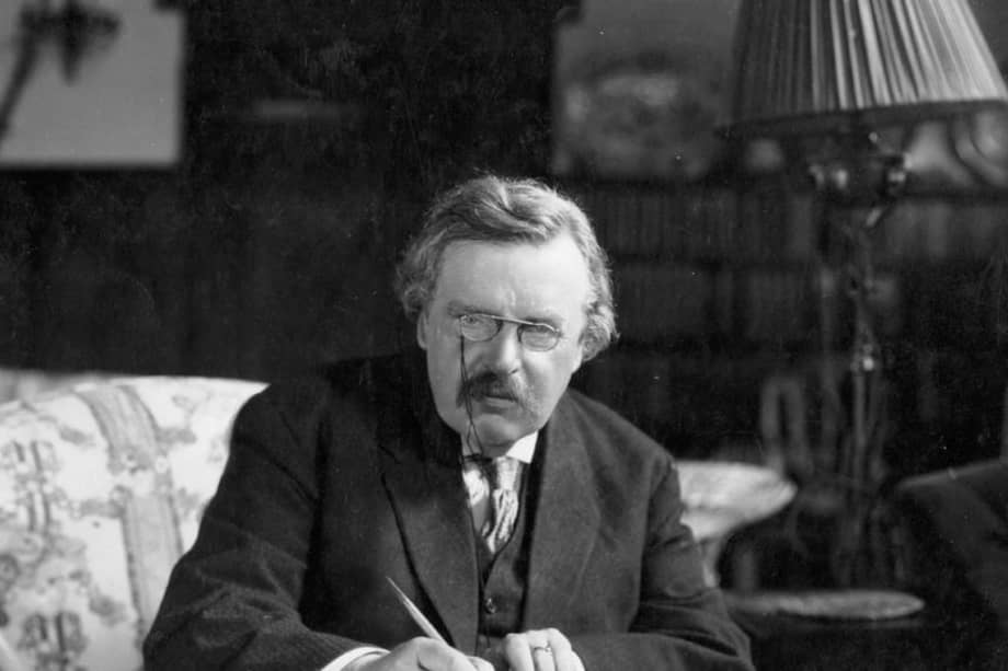 G.K. Chesterton, quien escribió que "Una nueva filosofía generalmente significa en la práctica la alabanza de un viejo vicio". / Cortesía