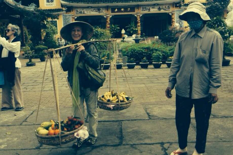 Kandy, una abuelita mochilera