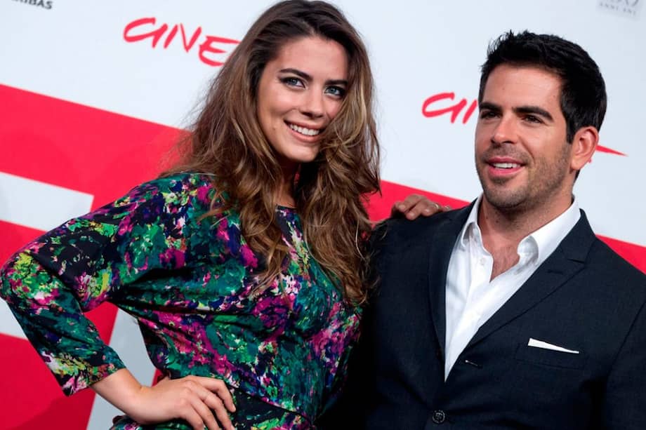Lorenza Izzo y Eli Roth.