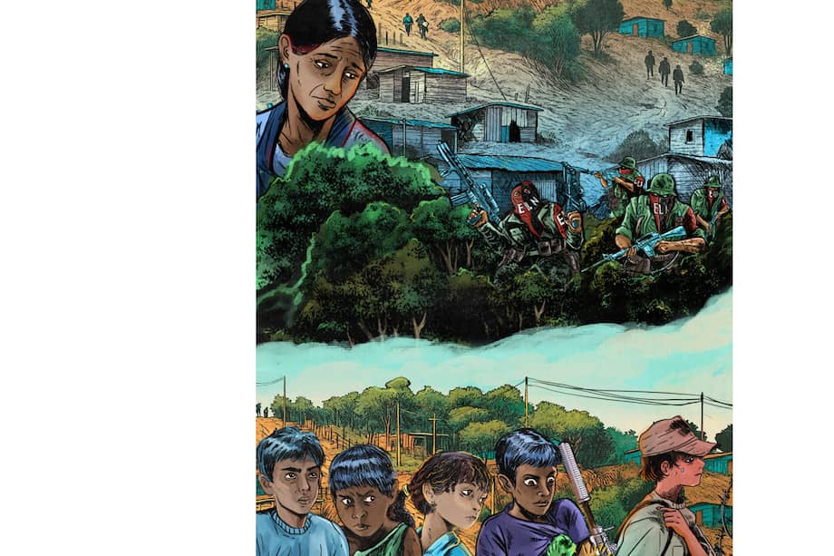 El medio halló que al menos 130 niños venezolanos han sido reclutados para la guerra.