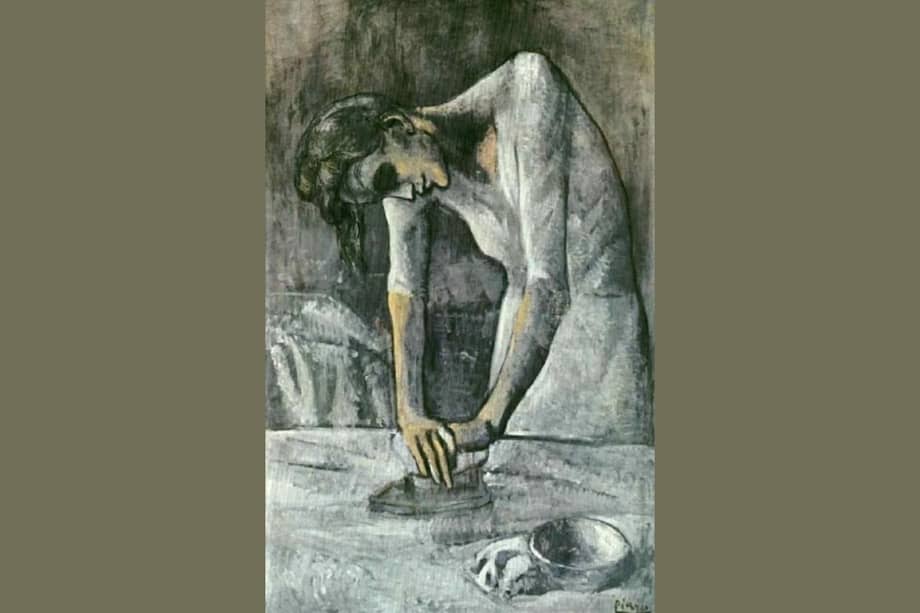 Se trata de la pintura "Mujer Planchando de Picasso" que vendió una pareja judía para escapar del régimen Nazi.