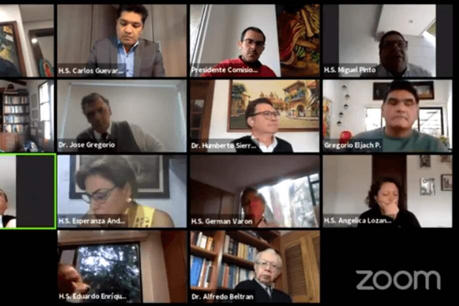 En la sesión de este martes, varios expertos en derecho constitucional hablaron sobre el control político y jurídico de los decretos de emergencia.
