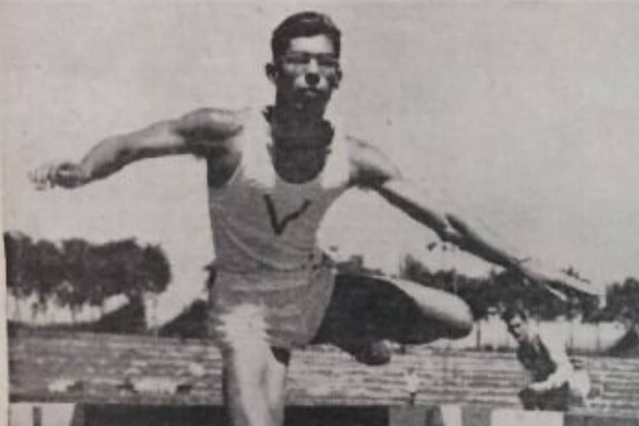 Jaime Aparicio Rodewalt, leyenda del atletismo colombiano.