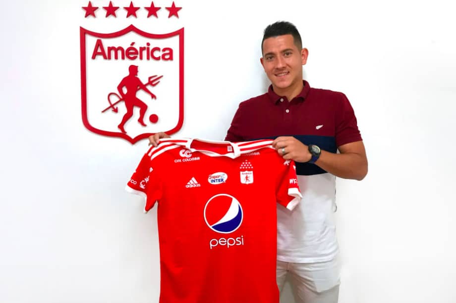 El futbolista de 27 años también jugó en Cortuluá, Llaneros e Independiente Santa Fe. / América de Cali